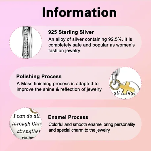Vista 233 de Abalorios de plata de ley 925 con letras de la A ~ Z, para pulseras, collares, Día de San Valentín, Día de la Madre, joyería regalos para mujeres