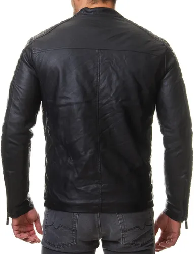 Vista 2 de DECIMAL mens Leather Jacket