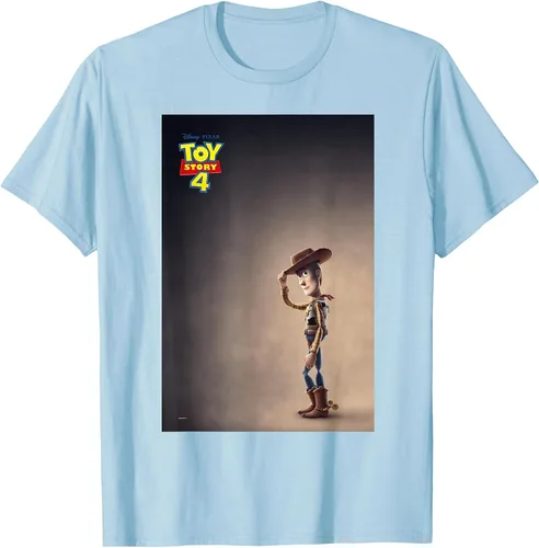 Vista 11 de Disney Pixar Toy Story 4 - Camiseta gráfica con póster de película Baby Blue