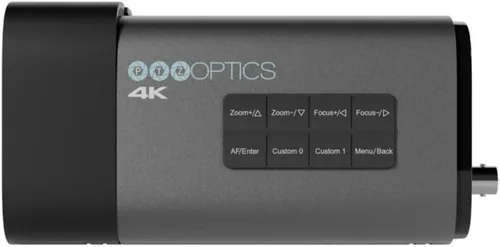 Vista 5 de PTZOptics Cámara Studio 4K 20x Box - Gris Zoom In with Power and Endurance, Capture a head-and-shoulders shot of your subject from up to 90