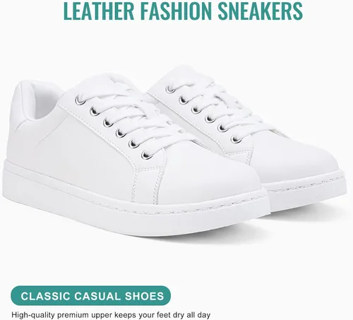 Vista 3 de Vepose Zapatillas de tenis casuales cómodas con cordones 8003 para mujer
