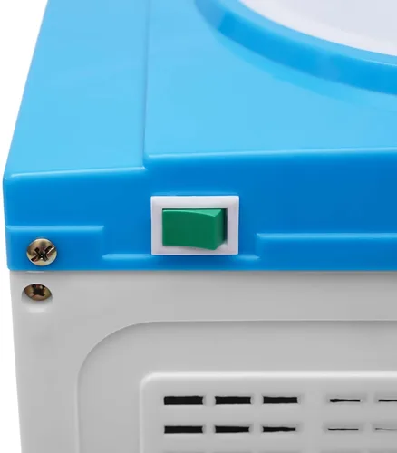Vista 8 de Dispensador de enfriador de agua para botella de 5 galones, dispensador de agua fría caliente para encimera, dispensador de agua de carga superior