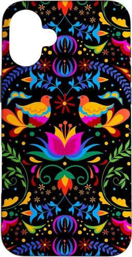 Vista 23 de Funda para iPhone 17 de Mexican Heritage Otomi Pride Love Peace Doves