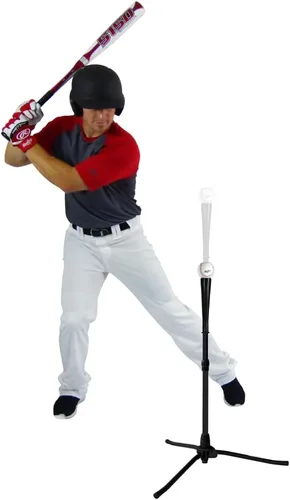 Vista 6 de Rawlings Camiseta de bateo TRIPOD TRAVEL Plegable Altura ajustable de 28 a 44 pulgadas