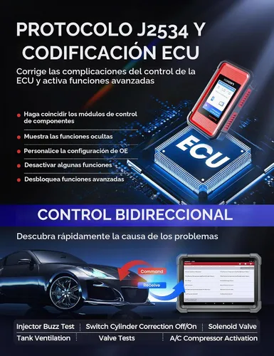 Vista 6 de Launch X431 PRO3 V+ Elite SmartlinkC Herramienta de escaneo bidireccional