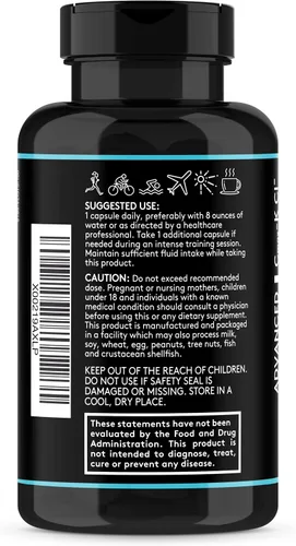 Vista 7 de Youth & Tonic Advanced Electrolyte Pills 100 caps, hidratación, sudor, deporte 11 minerales y vitaminas D + B6, píldoras de sal con electrolitos