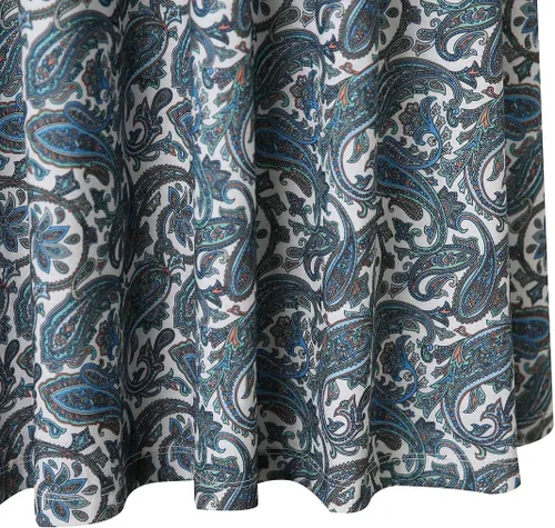 Vista 4 de Vestido bohemio para mujer, sin mangas, con cuello en V, para playa, fiesta, estampado floral