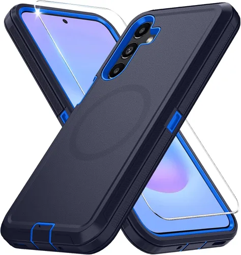 Vista 23 de Funda magnética para Samsung Galaxy S24+ Plus compatible con carga Magsafe [protector de pantalla de vidrio]