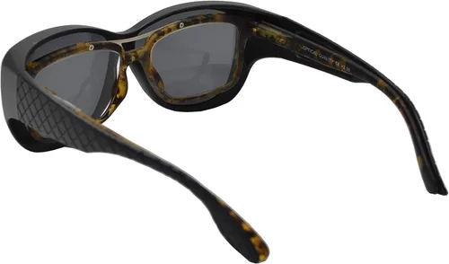 Vista 3 de PZ - Gafas de sol polarizadas para mujer para cubrir sobre gafas graduadas con protección UV