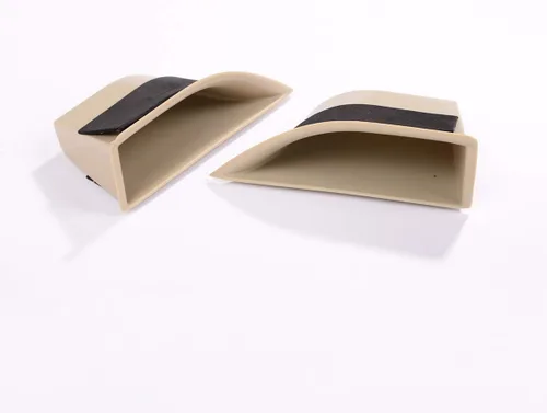 Vista 4 de Caja de almacenamiento de puerta de coche de plástico ABS Organizadores de puerta trasera para Land Rover Range Rover Evoque 2011-2015