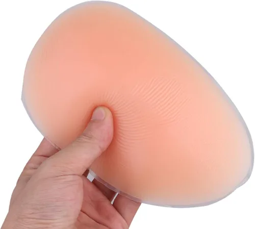 Vista 4 de YiZYiF 1 Pair Drop Shaped Silicone Butt Pads ThinThick Push Up Buttocks Enhancers Inserts for Women Panties
