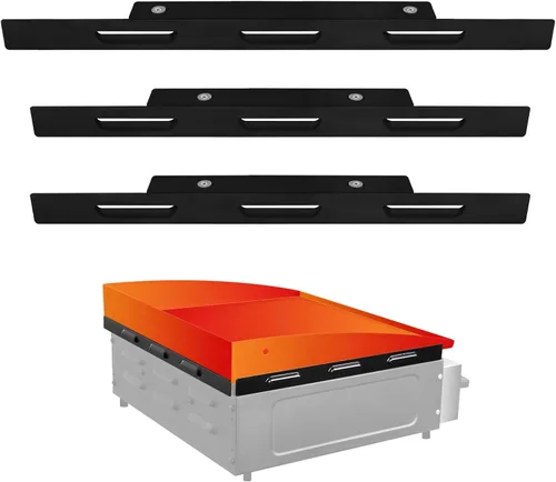 Vista 8 de Utheer Protectores de viento para plancha Blackstone de 22 pulgadas Compatible con 1666, 1813, 1833, 1842, 1860, 1891, 1935, pantalla de viento