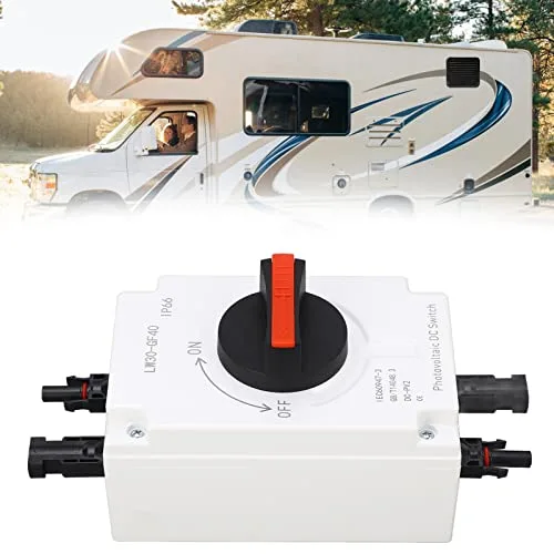 Vista 7 de Interruptor de desconexión rápida solar fotovoltaica CC 1500 V 32 A, disyuntor miniatura de CC IP66, caja combinada solar para sistema de paneles