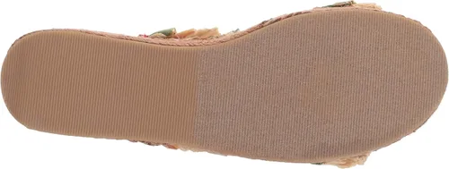 Vista 4 de Chino Lavandería Zuzu sandalias de cuña de alpargata para mujer