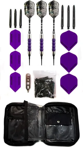 Vista 8 de Viper Dardos de punta suave Sure Grip con kit de accesorios