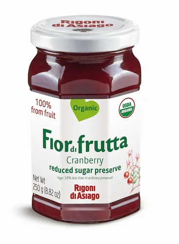 Vista 15 de Rigoni di Asiago Fiordifrutta Organic Fruit Spread, melocotón, 6