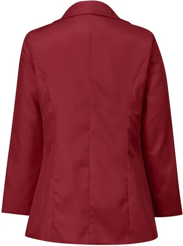 Vista 3 de Blazer Jacket for Women Work Professional Blazer Cardigan Casual Solid Color Blazer Lapel Open Front Office Suit Jacket