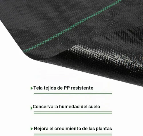 Vista 2 de Goasis Lawn - Cubierta para el control de las malas hierbas en el césped, membrana resistente no tejida para bloquear las hierbas en el jardín
