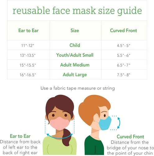 Vista 6 de i play. by green sprouts Reusable Face Mask