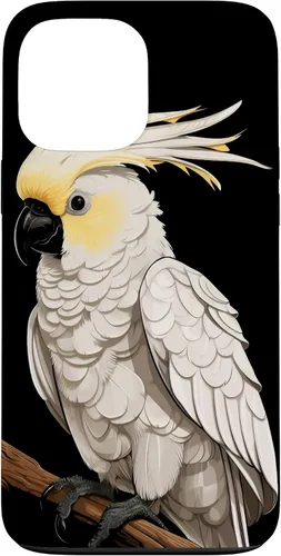 Vista 24 de Cockatoo Parrot Tropical Bird Case for iPhone 17