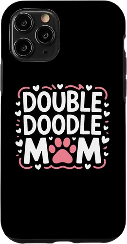 Vista 29 de Double Doodle Mom Doodle Dog Parent Family Canine Enthusiast Case for iPhone 16