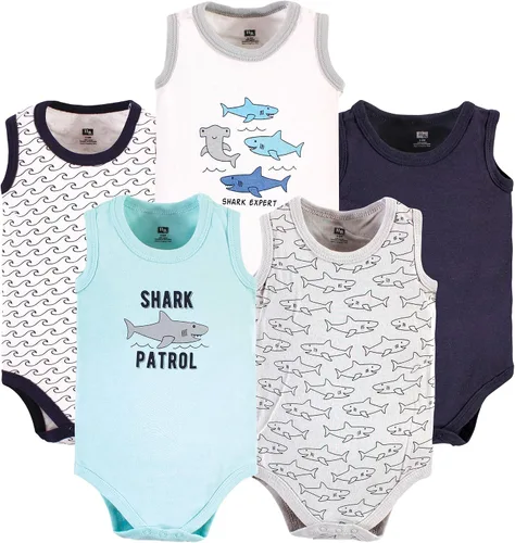 Vista 52 de Hudson Baby Mamelucos sin mangas unisex de algodón para bebé Béisbol
