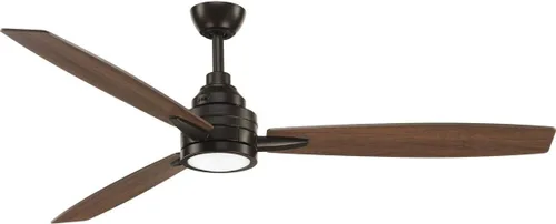 Vista 6 de Progress Lighting P2554-2030K Gaze Ventiladores de techo, 5 cuchillas, bronce