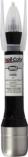Vista 112 de Dupli-Color AFM0412 - 1 lápiz de pintura automotriz para retoque y reparación de rayones todo en 1 de coincidencia exacta. Color esmoquin negro