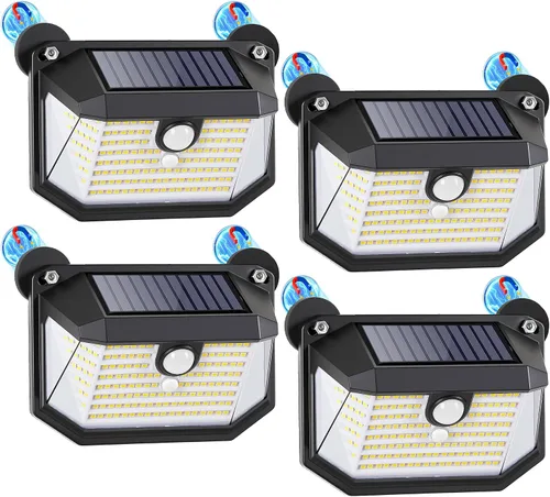 Vista 12 de LUHLEE 178LED Luces solares magnéticas para exteriores, luces solares RV