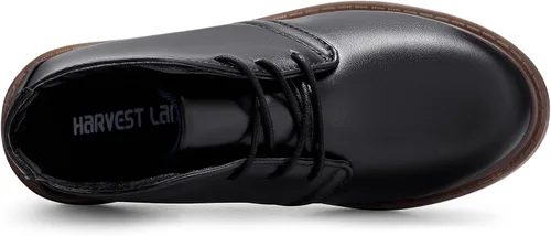 Vista 4 de Zapatos Oxford para niños, cómodos, zapatos de vestir clásicos, uniformes escolares (niños pequeñosniños grandes)
