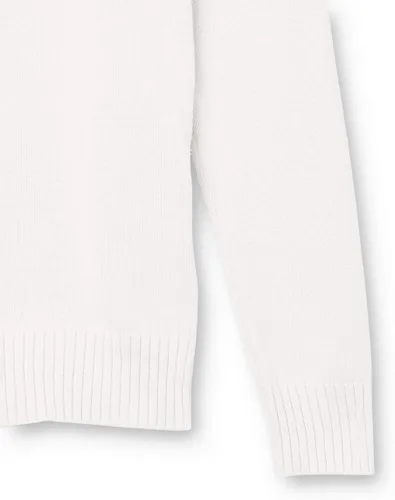 Vista 7 de Tienda Essentials - Suéter para mujer (100% algodón), diseño de cuello redondo