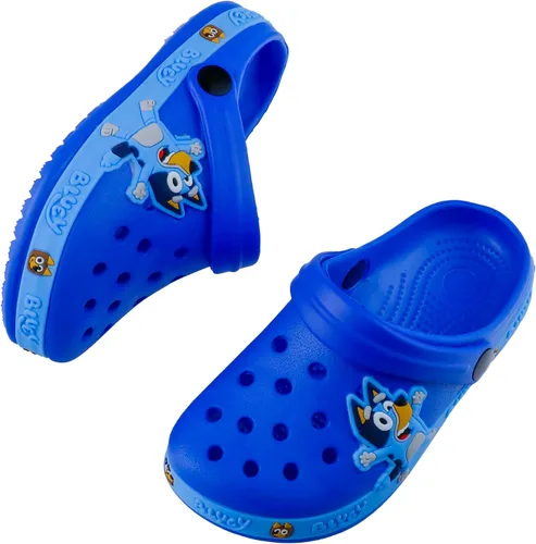 Vista 2 de Clearight Zuecos de jardín para niños, zapatos unisex para niños pequeños, zapatos sin cordones para niños, sandalias de ducha de agua, playa