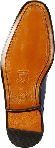 Vista 6 de Zapatos de baile para hombre, zapatos de vestir Oxford para hombre, cuero genuino, de punto, con encaje, zapatos formales de negocios