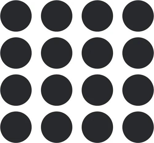 Vista 152 de LiteMark Calcomanías extra pequeñas, puntos de vinilo extraíbles, calcomanías circulares con acabado mate, calcomanías redondas para pared de aula