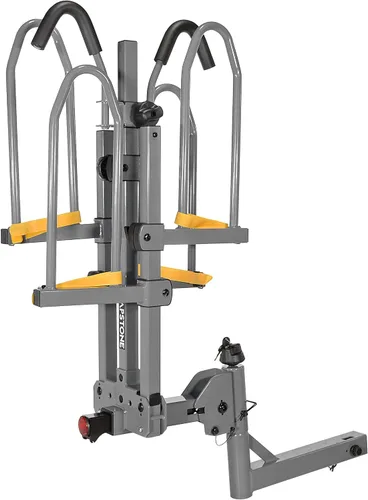Vista 2 de Capstone, transportador para 2 bicicletas con soporte de enganche.