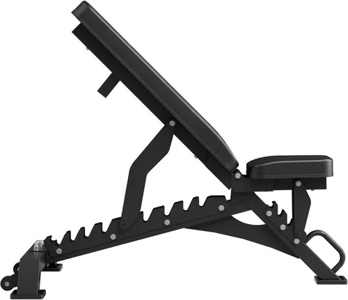 Vista 7 de MAJOR FITNESS - Banco de pesas – Capacidad de peso de 1300 libras y 36 posiciones ajustables, banco de entrenamiento de fuerza para entrenamiento