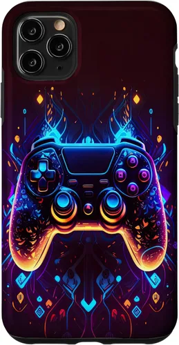 Vista 13 de Funda para iPhone 17 con controlador de videojuegos para niños y adolescentes