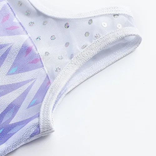 Vista 5 de EQSJIU Leotardo de ballet para niñas, danza, gimnasia, niñas pequeñas, vestidos de danza brillantes, conjuntos, leotardo con falda tutú para niños