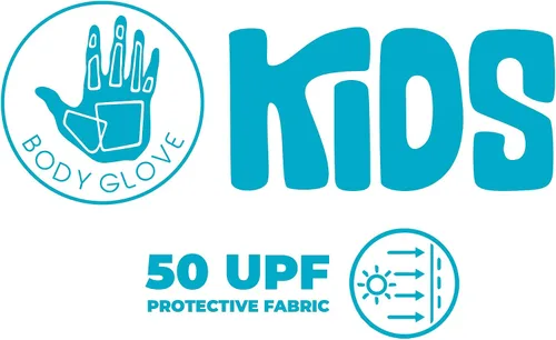 Vista 7 de Body Glove Conjunto de baño para niños - 2 piezas de trajes de baño para niños con protección UV antiirritación (tallas 4-12)