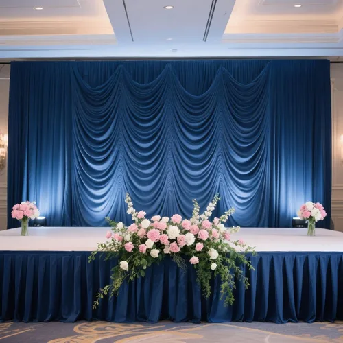 Vista 7 de Efavormart - Cubierta de escenario plegable de poliéster para plataforma de boda, color negro, 16 pulgadas x 10 pies