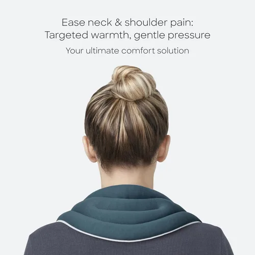 Vista 2 de Ostrichpillow - Envoltura para el cuello con calefacción para microondas, terapia suave de calor y frío