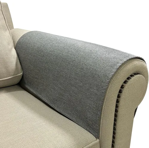 Vista 8 de Fundas para Brazos de Sofá, Funda Antideslizante para Reposabrazos de Sofá Reclinable, 2 Fundas Lavables para Brazos de Sofá, Protectores de Brazos