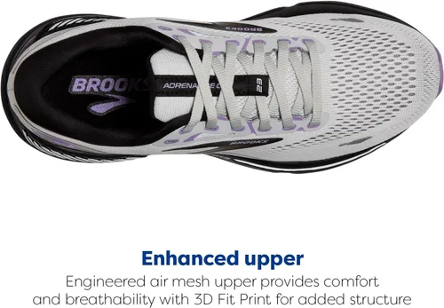 Vista 4 de Brooks Adrenaline GTS 23 - Tenis para correr con soporte para mujer