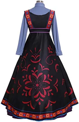Vista 3 de Disfraz de la reina Iduna para mujer, vestido de cosplay de Iduna
