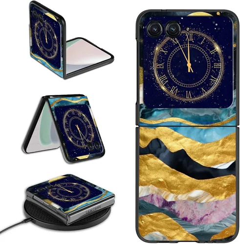 Vista 36 de Rossy Funda para Motorola RAZR 5G, para Moto RAZR 5G, funda delgada y ligera de policarbonato duro a prueba de golpes para Motorola Moto RAZR 5G