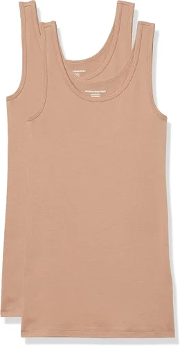 Vista 16 de Amazon Essentials - Camiseta sin mangas de corte entallado para mujer Aqua Blue/French Blue