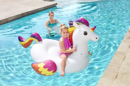 Vista 5 de Bestway H2OGO! Fantasy Unicorn flotador para piscina infantil