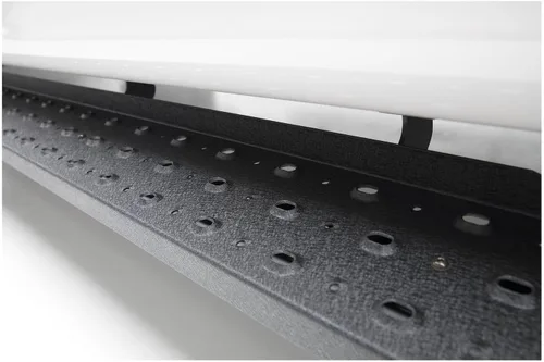 Vista 2 de ARIES 2055534 RidgeStep Black Steel 36, 96 pulgadas Cargo Van estribos para correr, Select Dodge, Freightliner, Mercedes-Benz Sprinter 2500, 3500