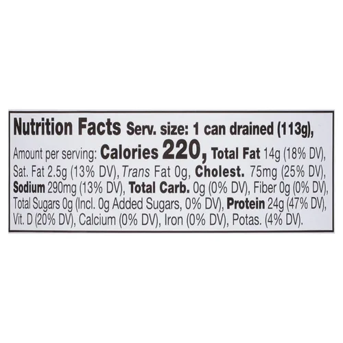 Vista 5 de Bumble Bee Prime Atlantic Salmon, lata de 5 onzas - Salmón Premium - 24g de proteína por porción - Sin Gluten y Kosher