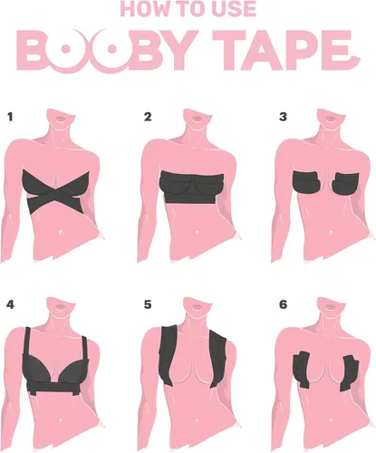 Vista 5 de Booby Tape The Original Breast Tape